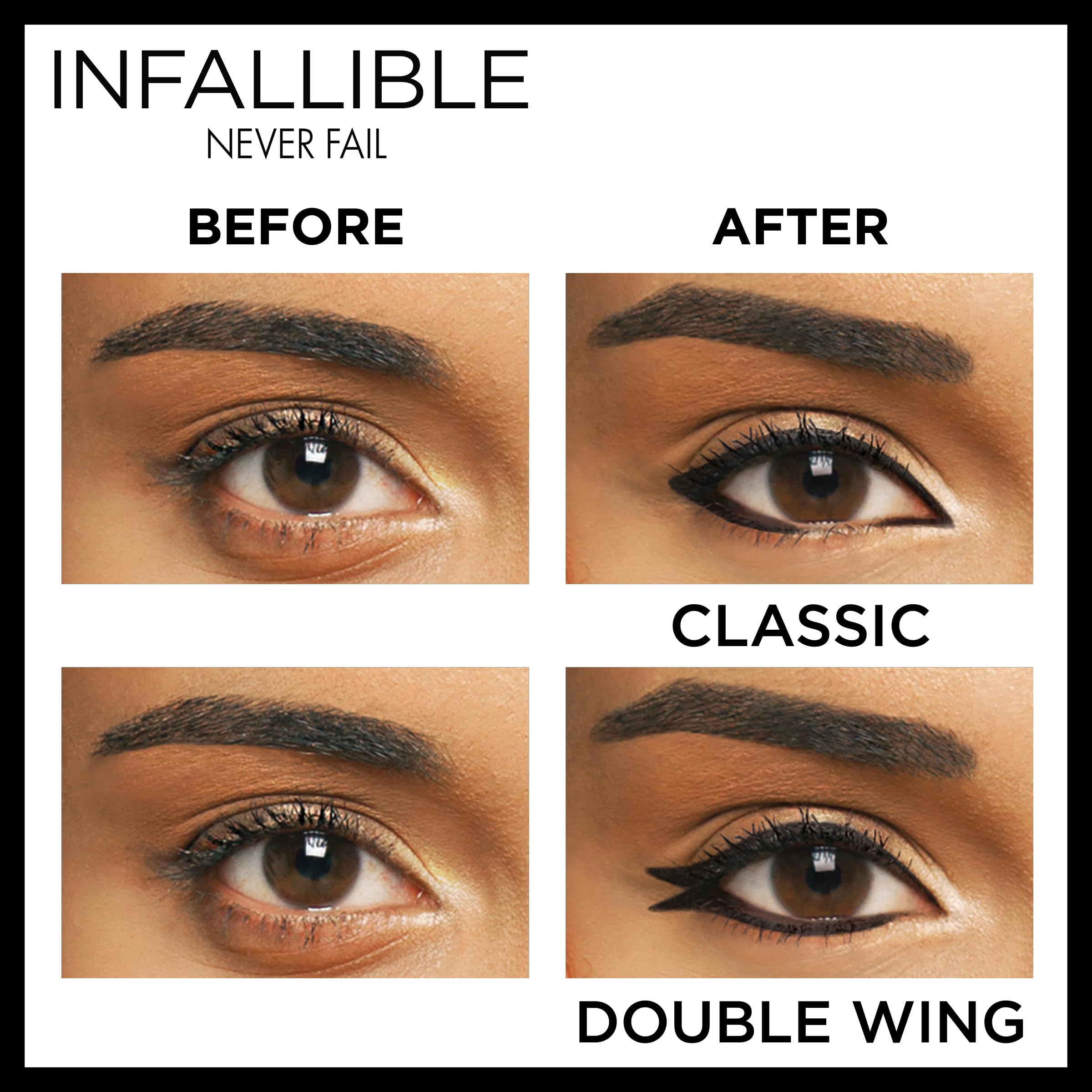 L'Oreal Paris smudger in use blending liner for softer edges