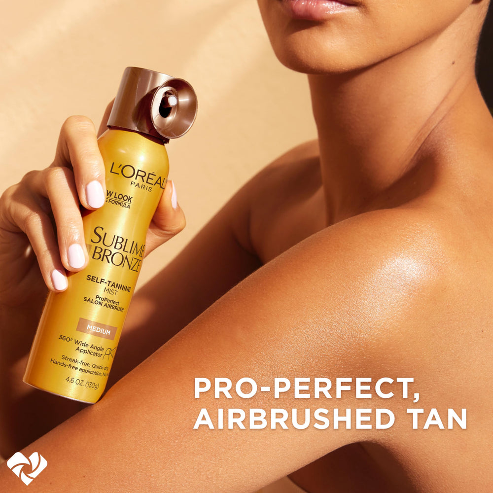L'Oreal Paris super-fine mist texture delivering streak-free, fast-drying coverage