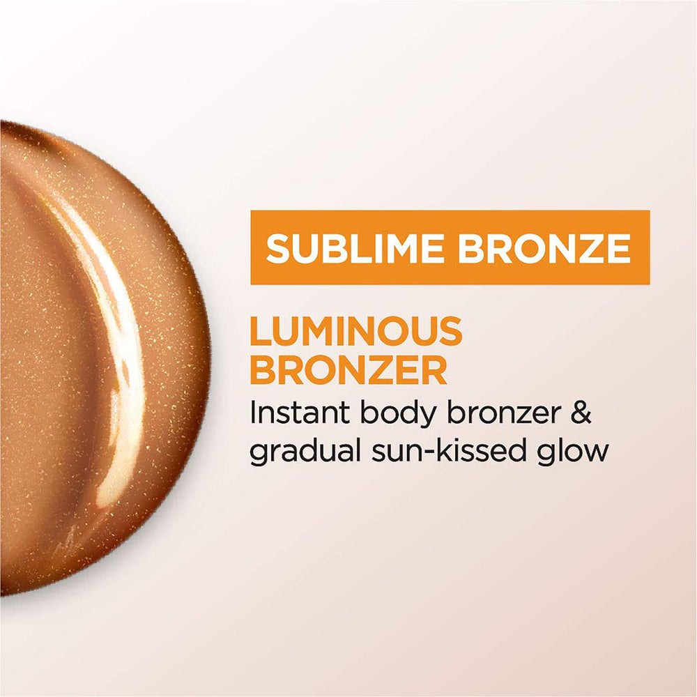 L'Oreal Paris close-up lotion texture showing quick-dry, non-greasy finish benefit