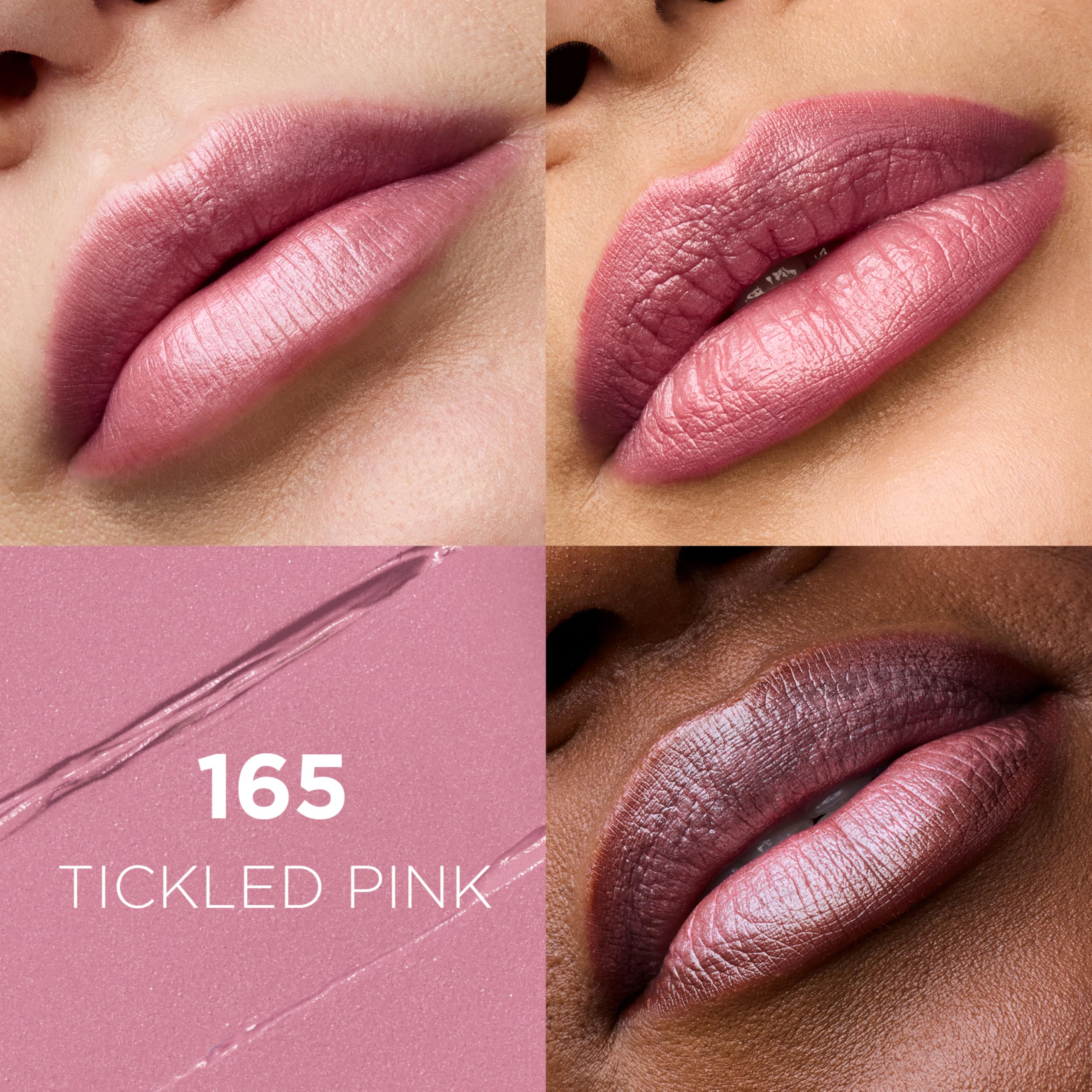 L'Oreal Paris swatch on skin highlighting creamy texture and true color payoff