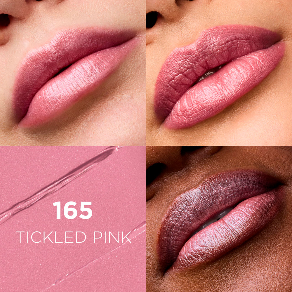 L'Oreal Paris swatch on skin highlighting creamy texture and true color payoff