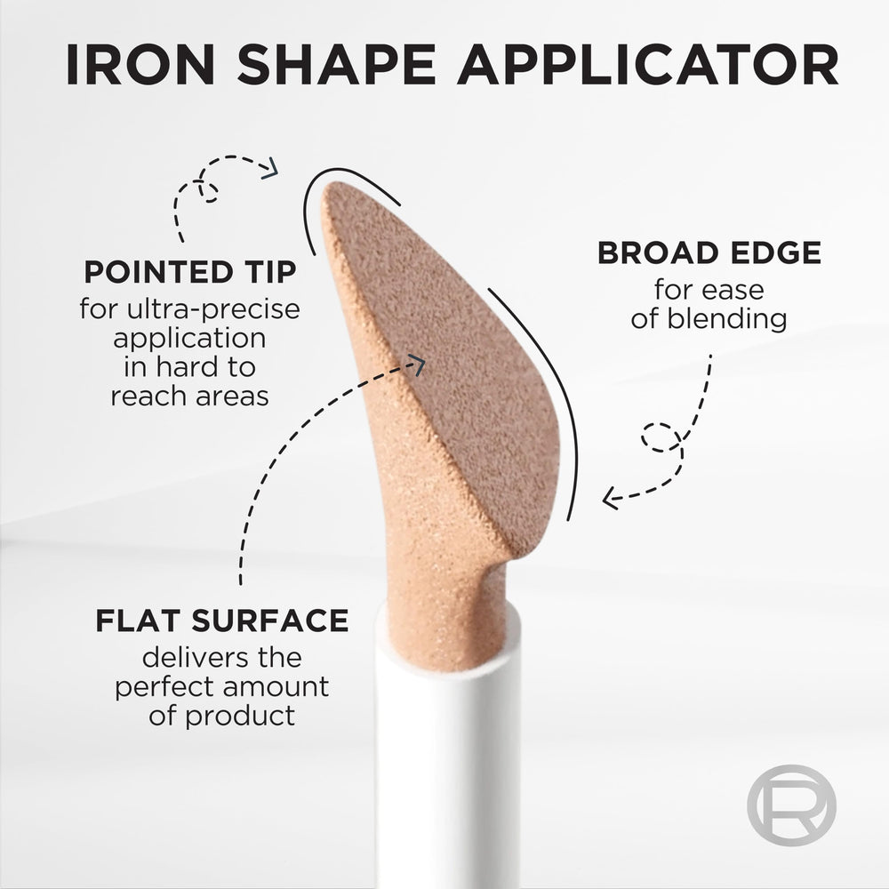 L'Oreal Paris product texture with hyaluronic acid and caffeine highlighting hydration benefit