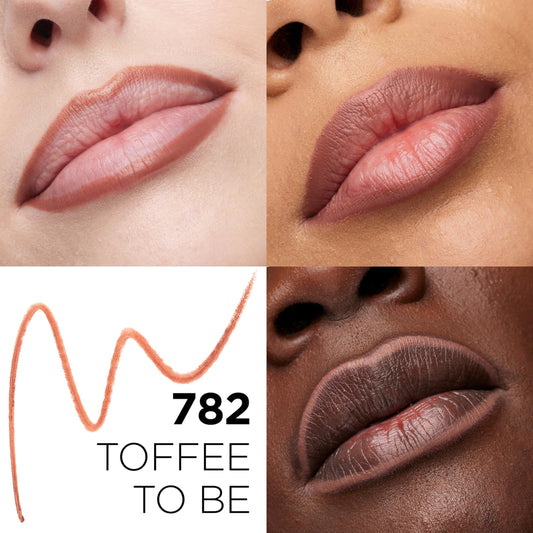 L'Oreal Paris retractable tip close-up highlighting creamy glide benefit