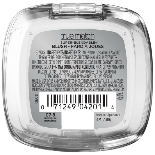 L'Oreal Paris compact open with mirror and brush for easy touch-ups