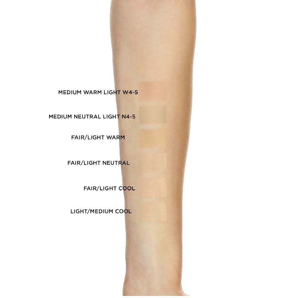 L'Oreal Paris concealer applied under eye demonstrating brightening effect