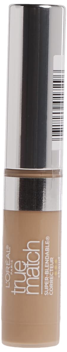 L'Oreal Paris concealer texture close-up demonstrating creamy blendability and smooth finish