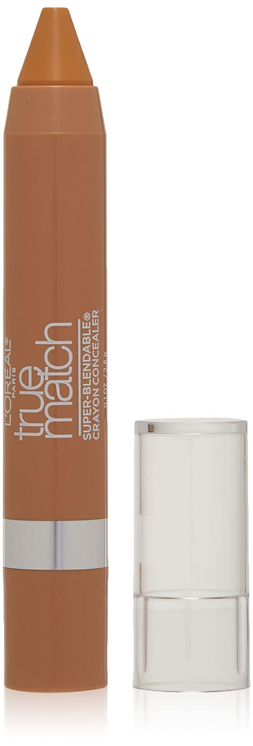 L'Oreal Paris True Match crayon front view showing packaging and shade for precise coverage