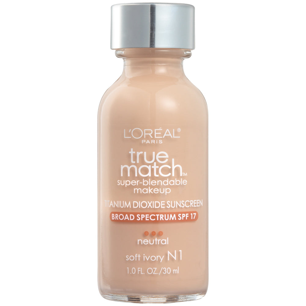 L'Oreal Paris front packaging showing shade and bottle benefits