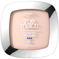L'Oreal Paris front compact showing packaging and shade C1 Light benefit: easy shade identification