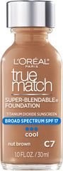 L'Oreal Paris front packaging showing Nut Brown C7 and benefits