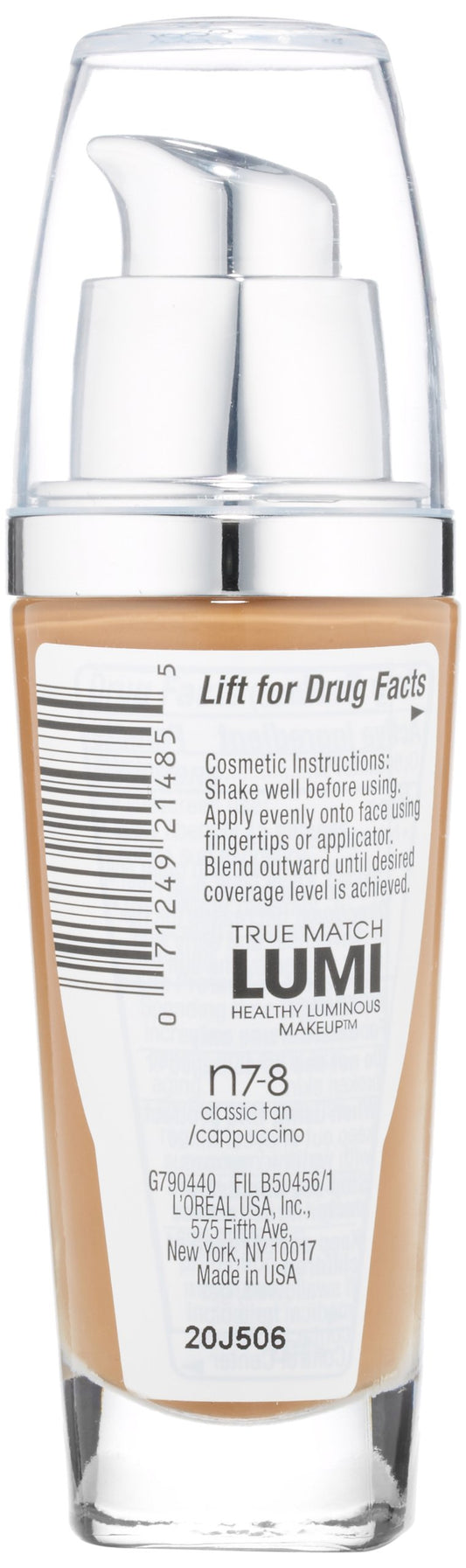 L'Oreal Paris creamy texture close-up illustrating blendable hydration