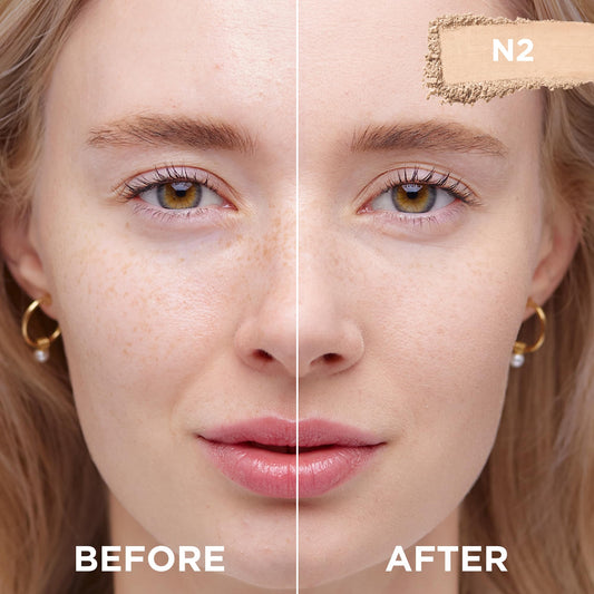 L'Oreal Paris True Match open compact with mirror for easy touch-up convenience
