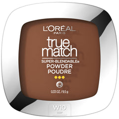 L'Oreal Paris compact front view showing sleek packaging and easy portability