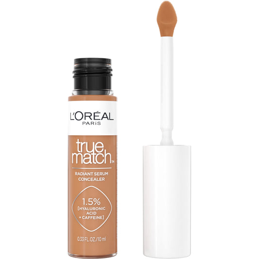 L'Oreal Paris concealer front tube showing product and shade label benefiting easy application