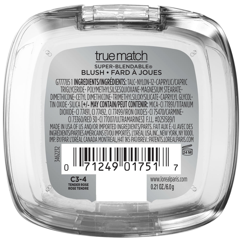 L'Oreal Paris compact opened with brush for instant touch-up convenience