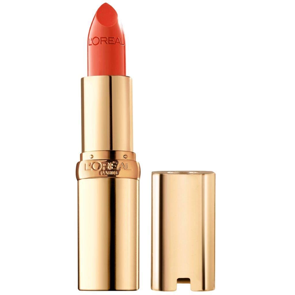 L'Oreal Paris Volcanic front tube showing shade and sleek packaging, easy selection benefit