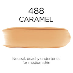 L'Oreal Paris foundation beside makeup bag illustrating everyday routine convenience