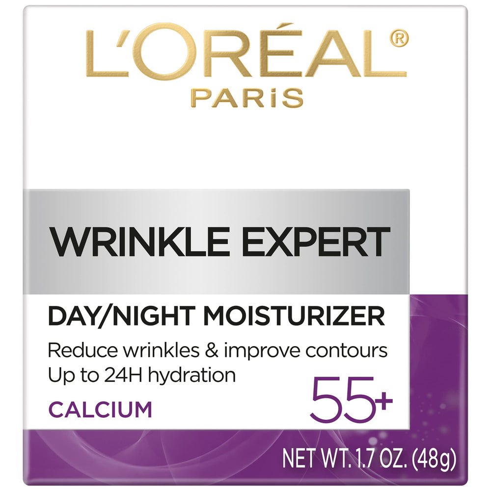 L'Oreal Paris open jar texture showcasing smooth non-greasy cream