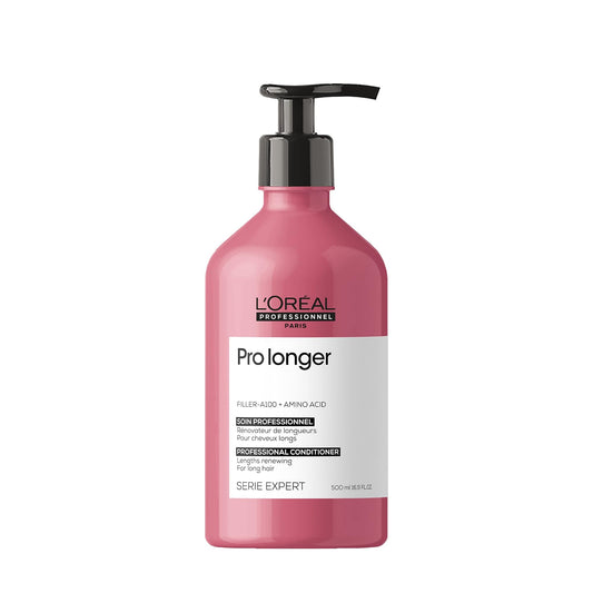 L'Oréal Professionnel Pro Longer front bottle showing label and size for informed choice
