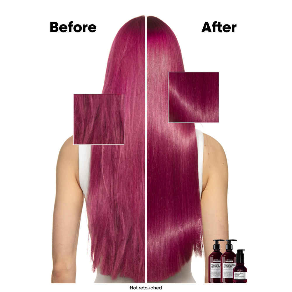L'Oréal Professionnel Paris cream texture close-up demonstrating rich conditioning action