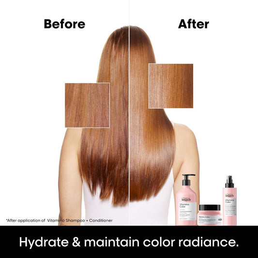 L'Oréal Professionnel Paris open cap showing creamy texture for easy application and hydration
