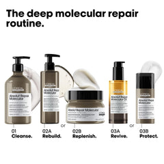 L'Oréal Professionnel Paris bottle beside common items showing true size benefit