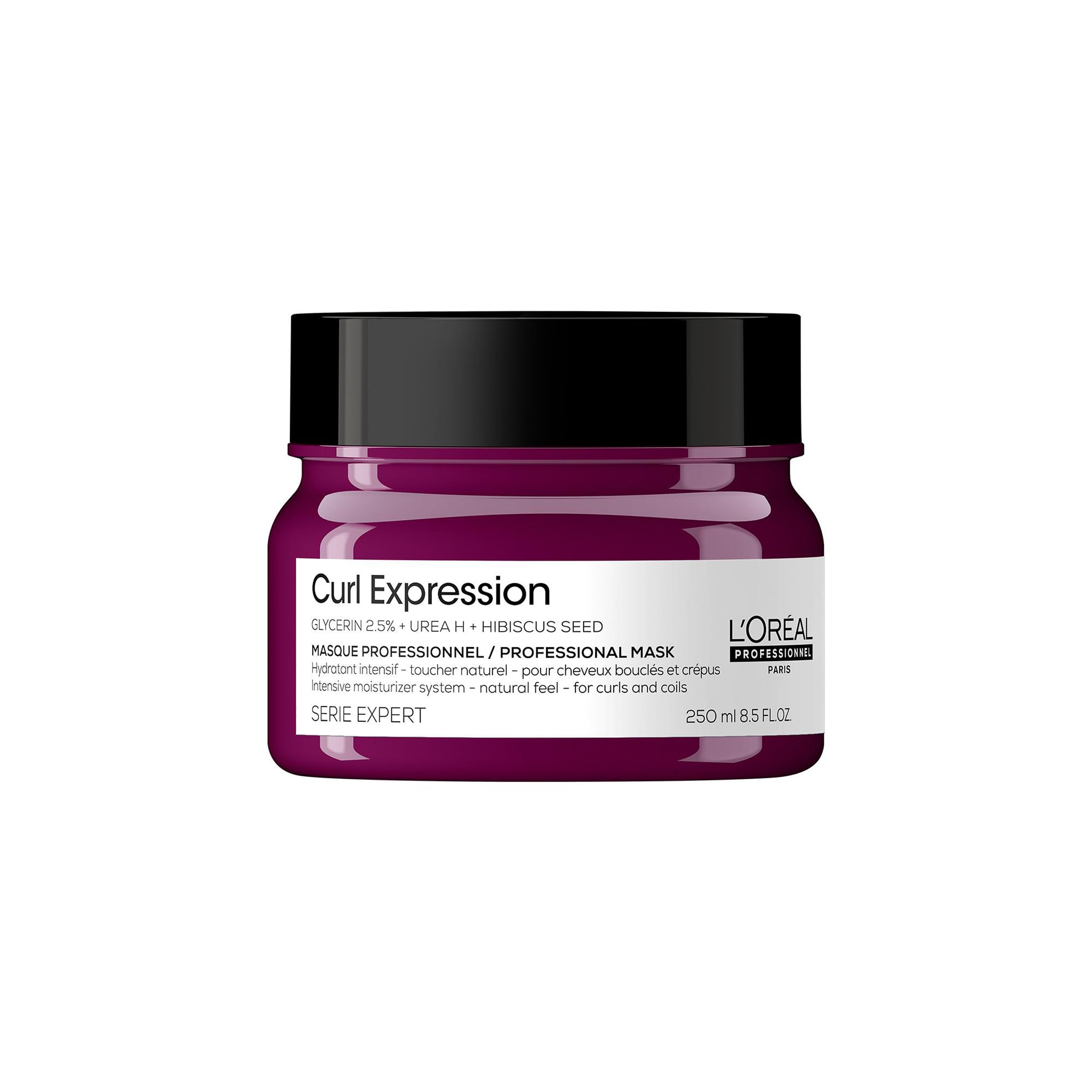 L'Oréal Professionnel Paris jar front view showing product and branding benefit shine