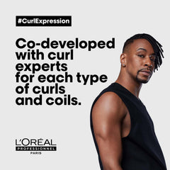 L'Oréal Professionnel Paris label close-up highlighting paraben-free ingredient benefit