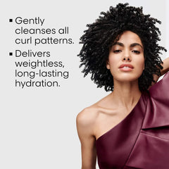 L'Oréal Professionnel label close-up displaying ingredients and benefit for gentle cleansing