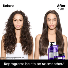 L'Oréal Professionnel creamy lather texture demonstrating gentle hydration benefit