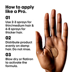 L'Oréal Professionnel Paris blow‑dry styling with serum for faster drying