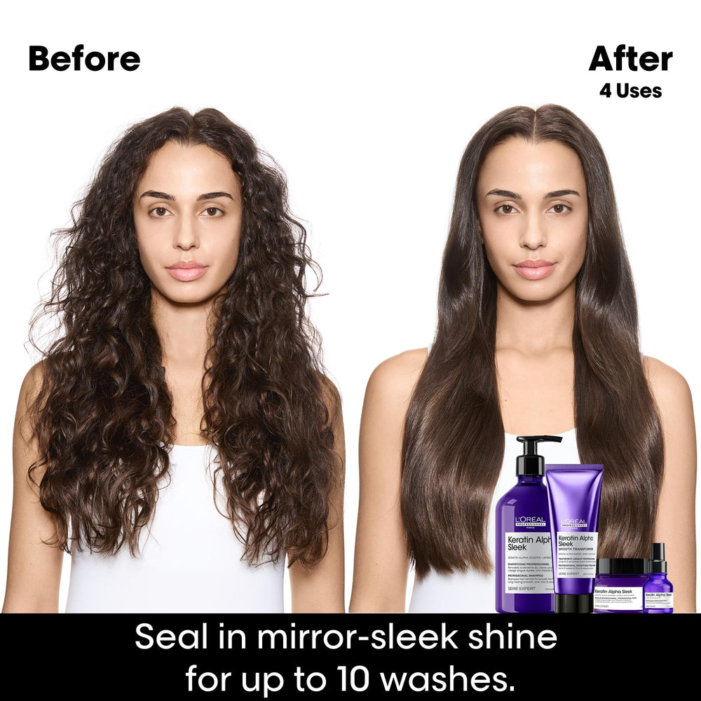 L'Oréal Professionnel Paris serum texture on hand showing lightweight finish