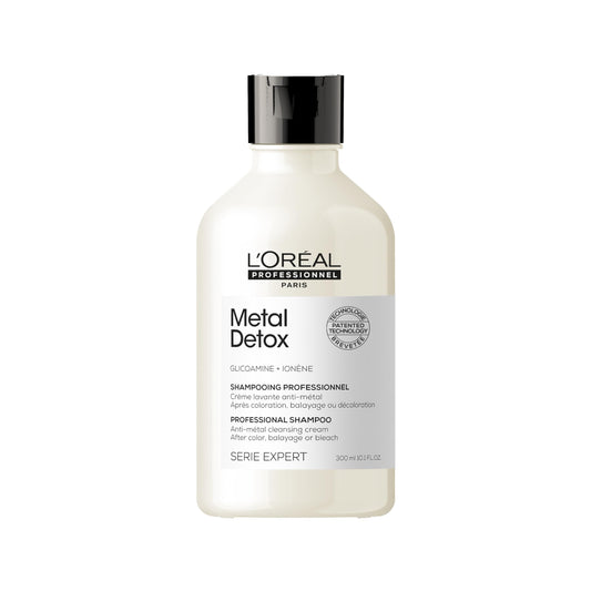 L'Oréal Professionnel Paris front bottle showing product and salon-grade benefit