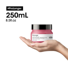 L'Oréal Professionnel Paris Pro Longer mask being applied to hair for visible smoothing