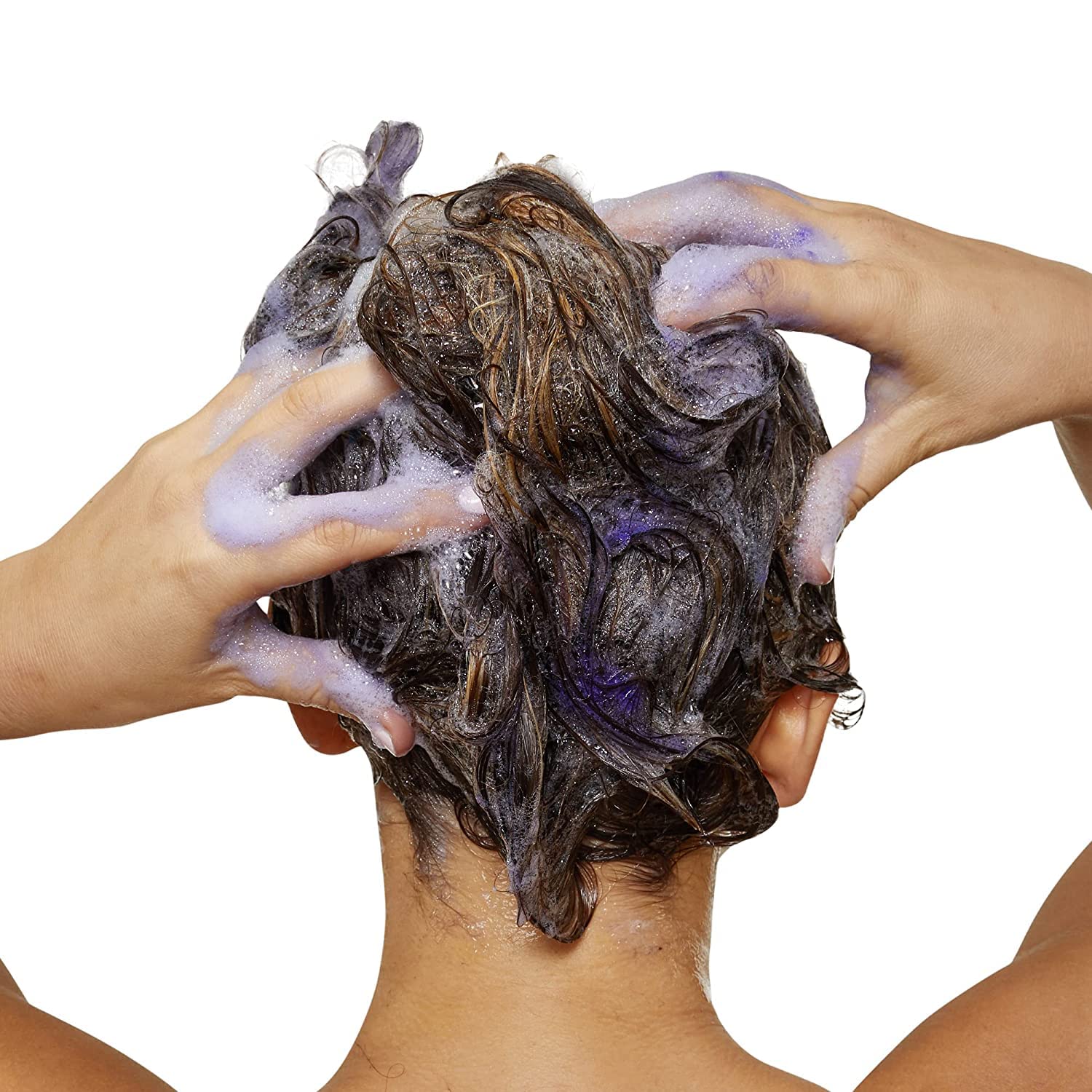 L'Oréal Professionnel before and after tones showing reduced brassiness benefit