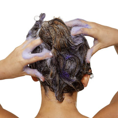 L'Oréal Professionnel before and after tones showing reduced brassiness benefit