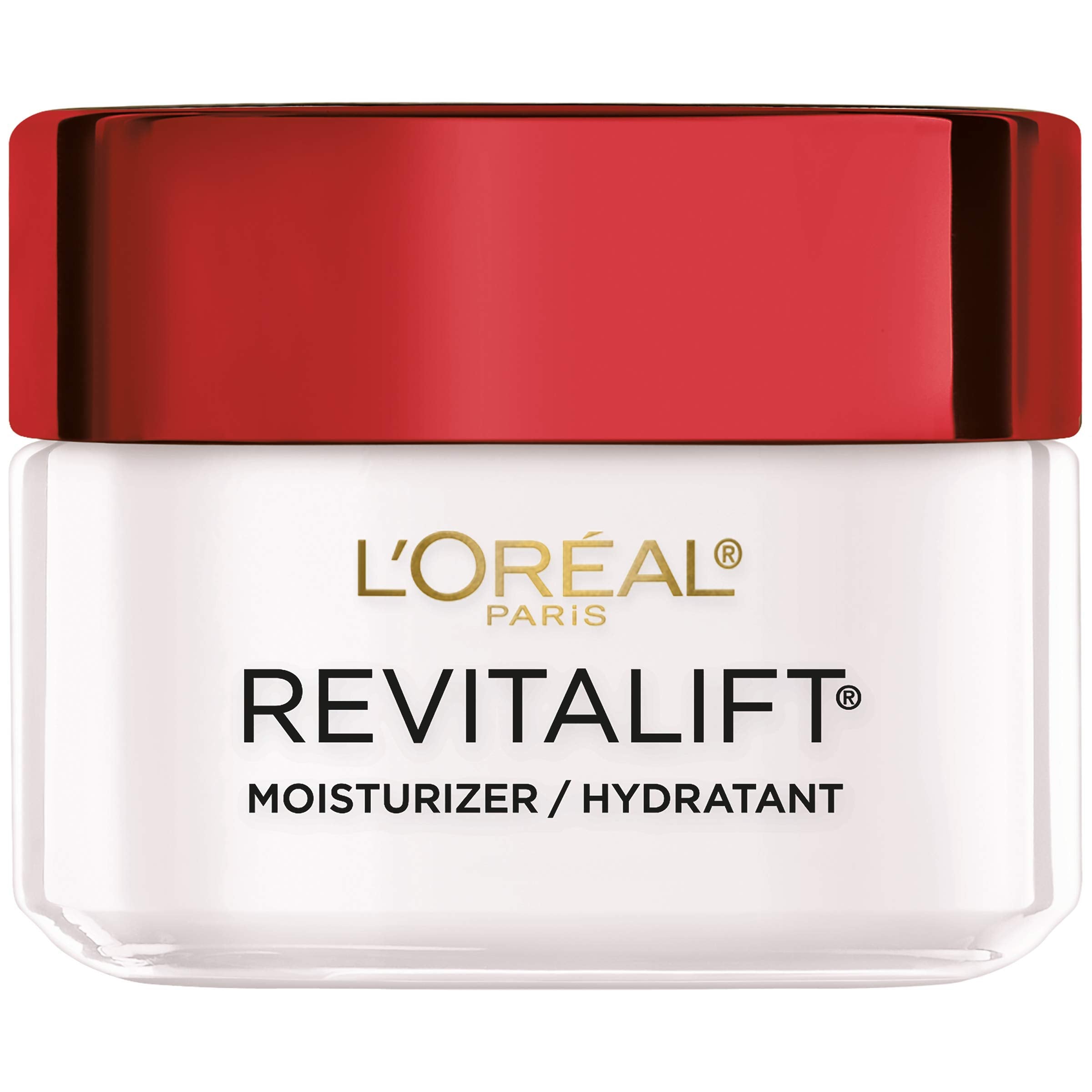 L'Oreal Paris Revitalift front packaging showing product and benefit