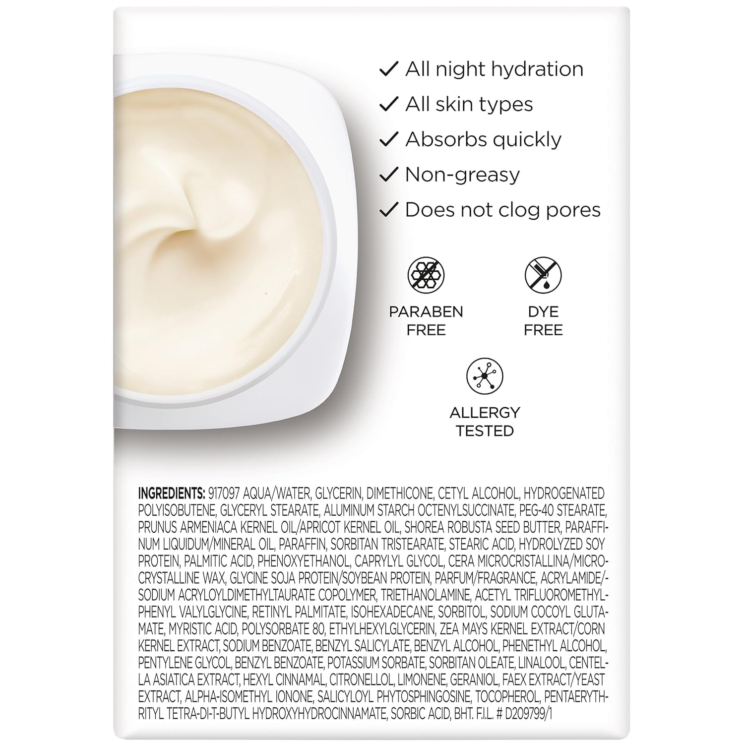 L'Oreal Paris RevitaLift applied during night routine demonstrating smoother morning skin