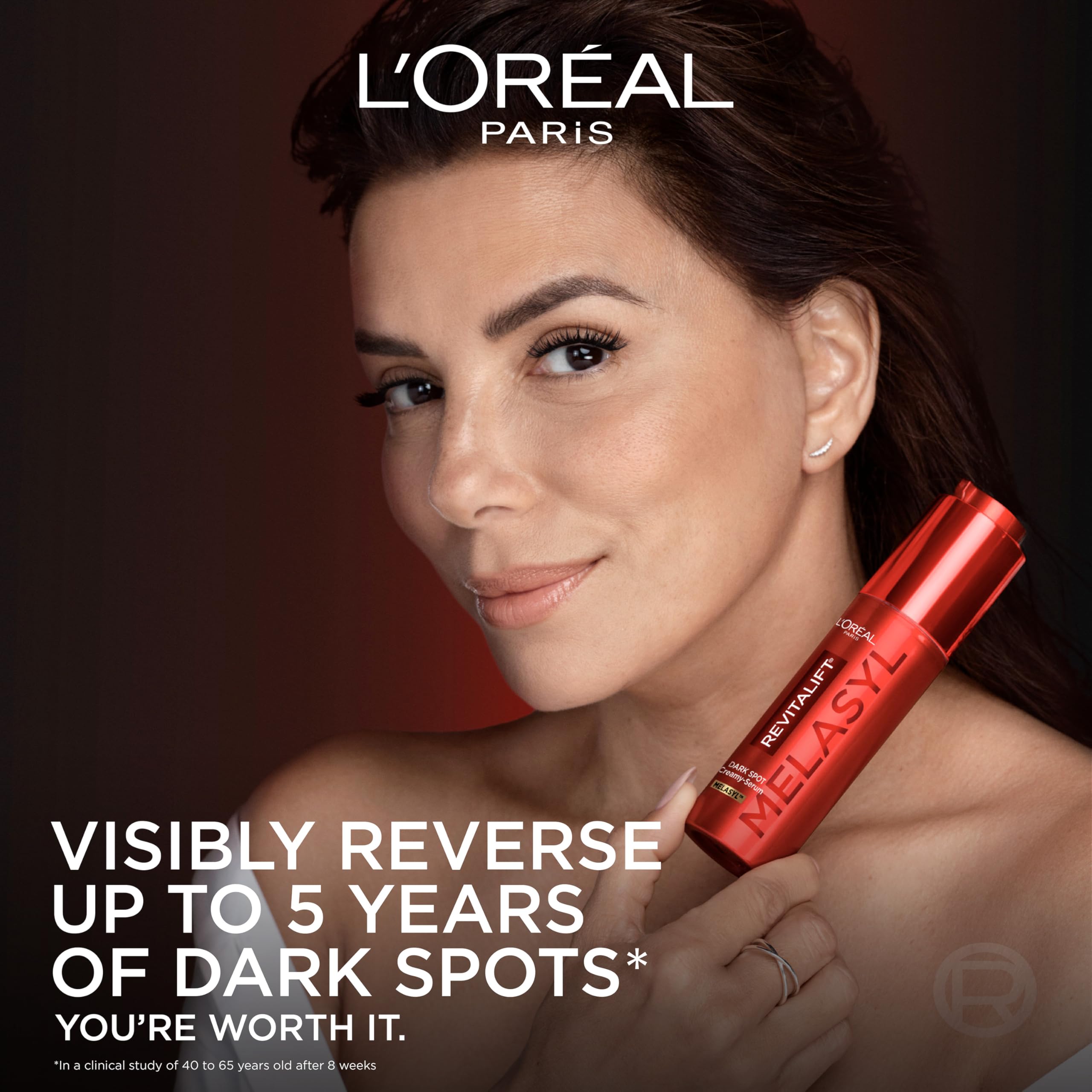 L'Oreal Paris pump close-up demonstrating precise dosing and preservative benefits