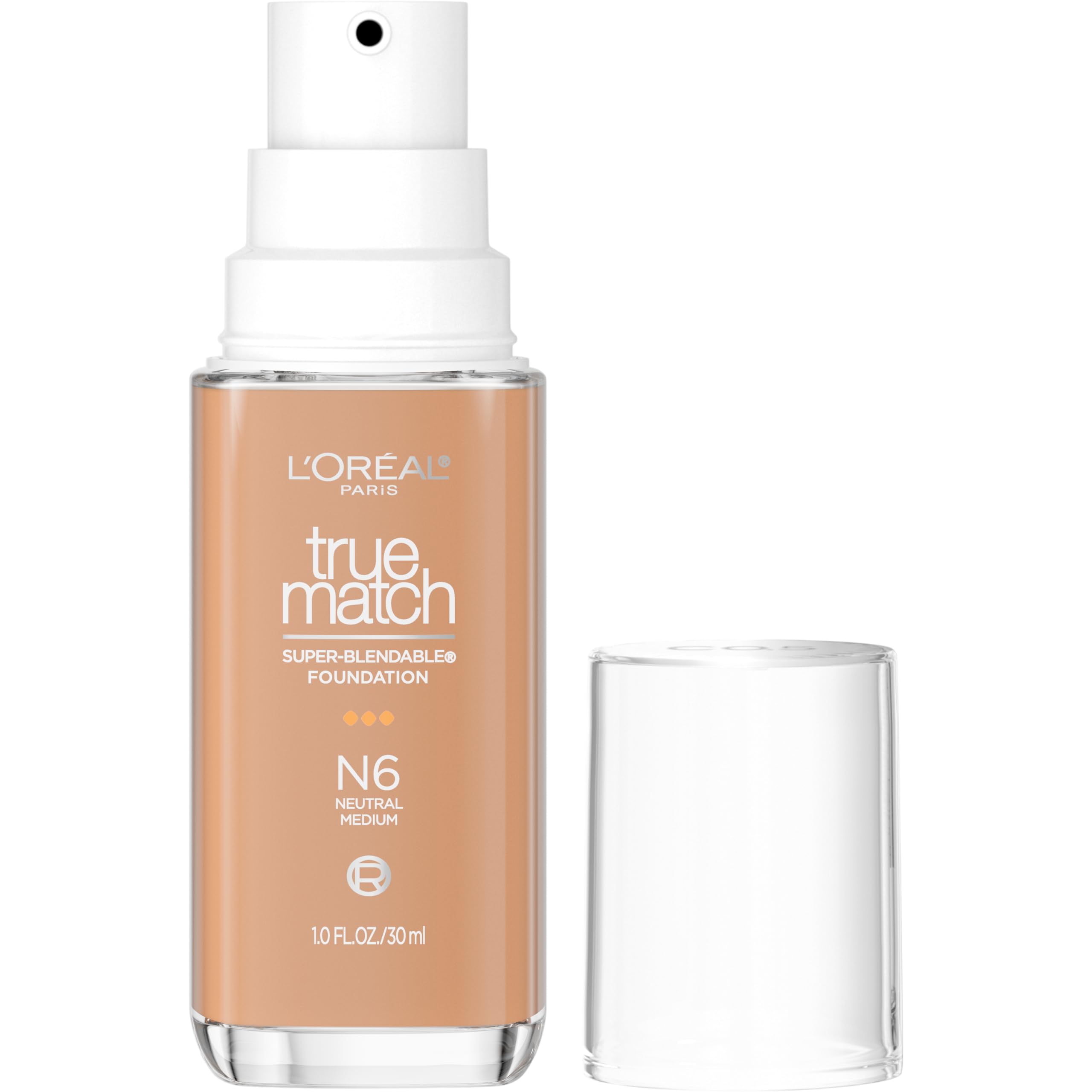 L'Oreal Paris front packaging showing bottle and label, helps quick identification