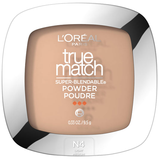 L'Oreal Paris front packaging showing compact and shade label for easy selection