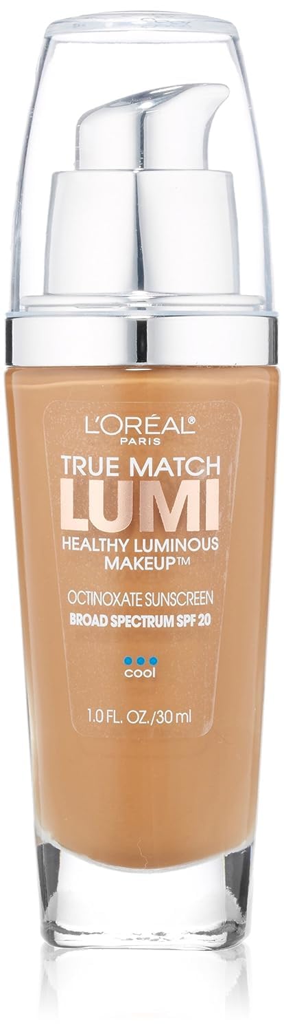 L'Oreal Paris front packaging showing foundation bottle and shade label for easy recognition