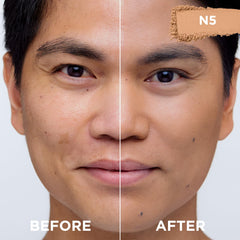 L'Oreal True Match open compact with mirror demonstrates on-the-go application convenience