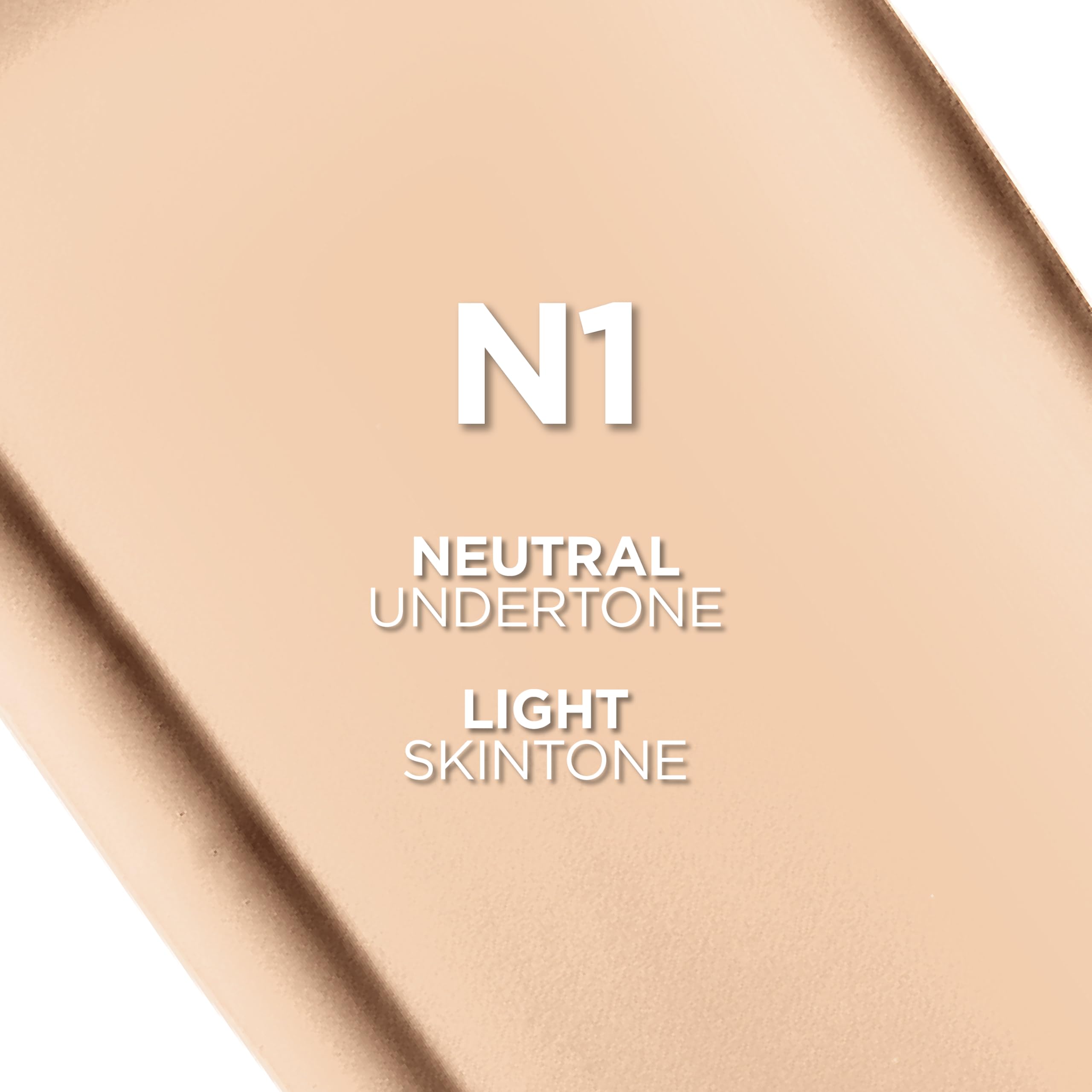 L'Oreal Paris pump dispenser close-up for precise, mess-free foundation control