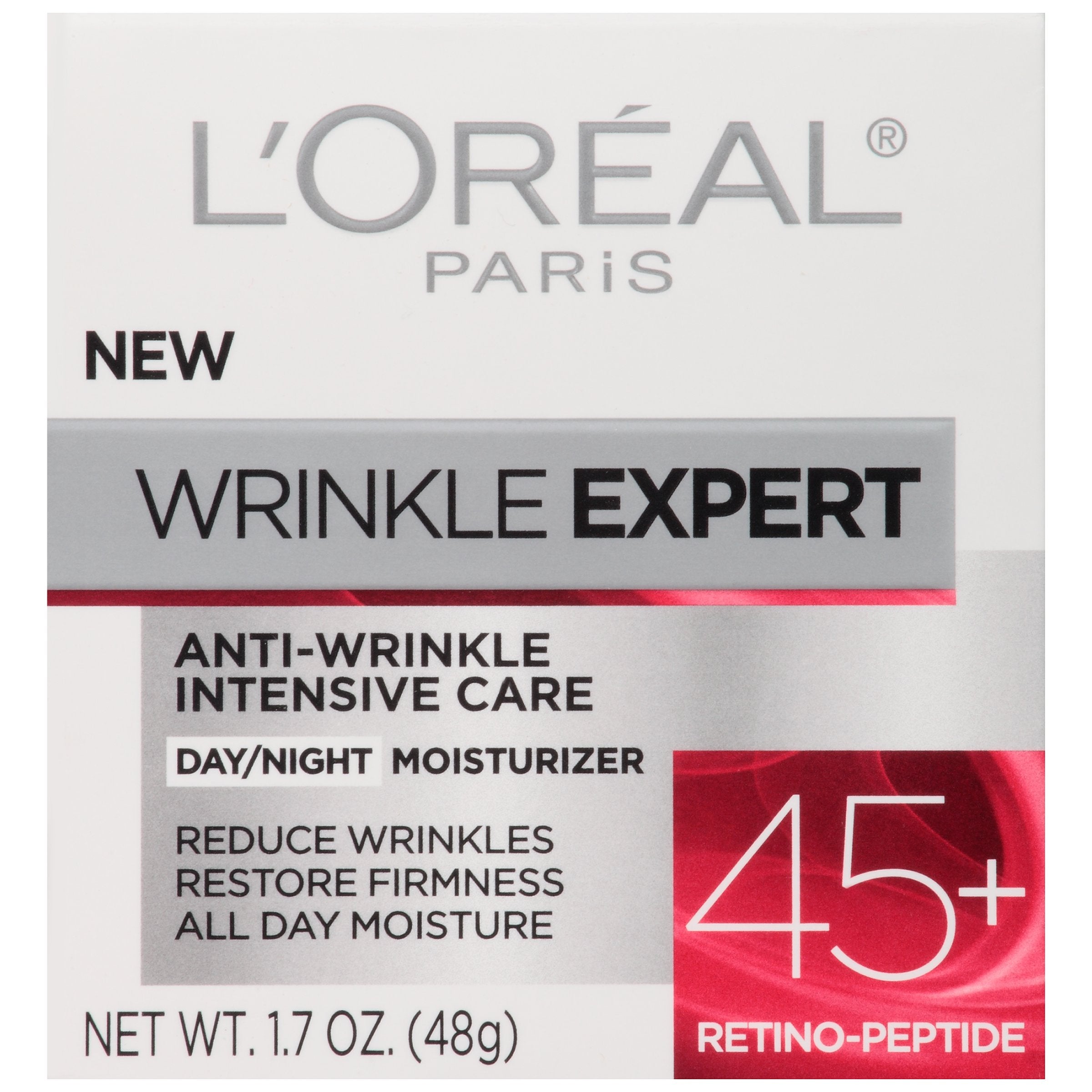 L'Oreal Paris product being applied to cheek demonstrating easy absorption and smoothing