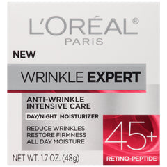 L'Oreal Paris product being applied to cheek demonstrating easy absorption and smoothing