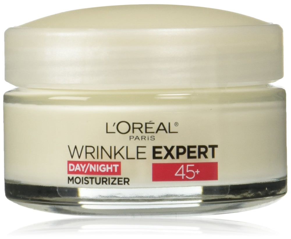 L'Oreal Paris front packaging showing jar and label, clear product identity and benefit