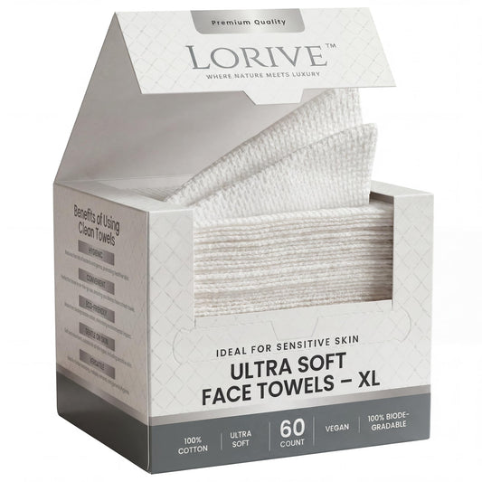 LORIVE front packaging showing 60-count convenience and cleanliness