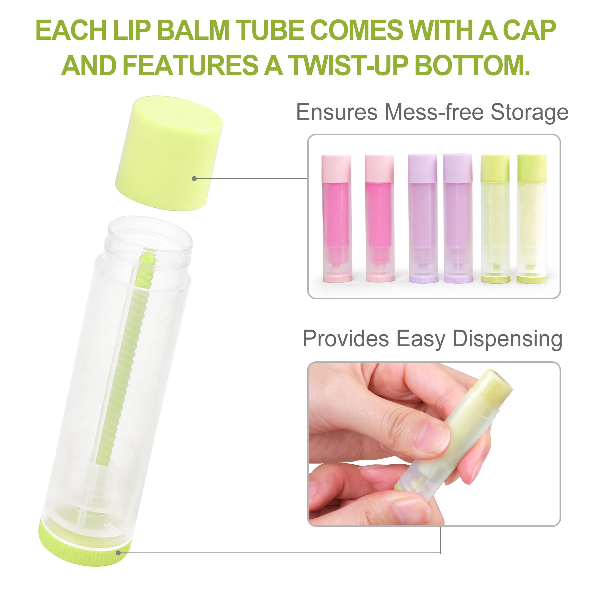 LotFancy tubes arranged as party favors, great for gifting and events