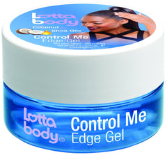 Lottabody jar front view showing label and compact size, perfect for travel